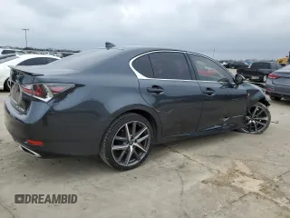 2017 Lexus GS with VIN JTHCZ1BL9HA006660, listed as a Copart auction lot 43991025 with 74,884 mi miles and Salvage Title. Bid and sale history available at carsss.com. Image 3.