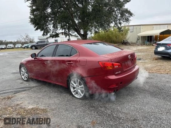 2006 Lexus IS 250 with VIN JTHCK262762007289, listed as a Copart auction lot 42419795 with 106,668 mi miles and Clean Title. Bid and sale history available at DreamBid. Image 3.