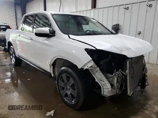 2020 Honda Ridgeline RTL-E z VIN 5FPYK3F72LB018726, wystawiony jako Copart lot #57988345 z przebiegiem 53 612 mil mil oraz Szkody całkowita. Historia ofert i sprzedaży dostępna na DreamBid. Obrazek 4.
