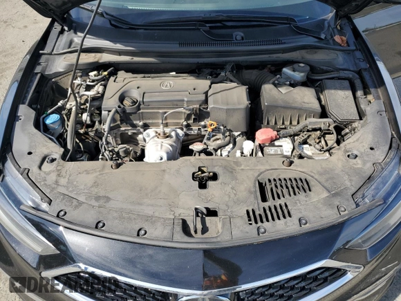 2020 Acura ILX Premium with VIN 19UDE2F7XLA007198, listed as a Copart auction lot 52932825 with 48,918 mi miles and Salvage title. Bid and sale history available at DreamBid. Image 11.