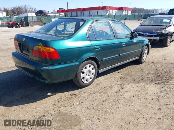 2000 Honda Civic VP with VIN 2HGEJ6615YH579906, listed as a IAAI auction lot 41683779 with 159,701 mi miles. Bid and sale history available at carsss.com. Image 4.