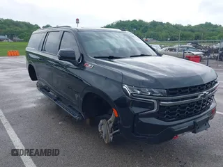 2022 Chevrolet Suburban Z71 with VIN 1GNSKDKD7NR151681, listed as a IAAI auction lot 41991670 with 57,090 mi miles and . Bid and sale history available at DreamBid. Image 1.
