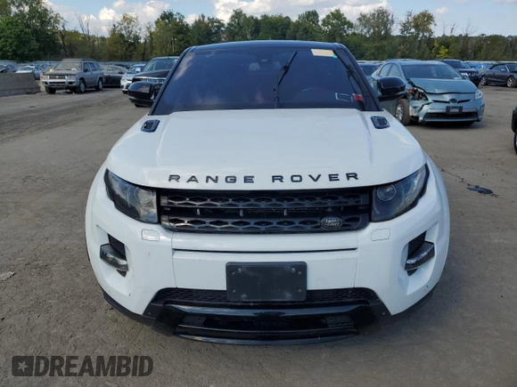 2013 Land Rover Range Rover Evoque Dynamic Premium with VIN SALVT1BG1DH825462, listed as a Copart auction lot 72573234 with 0 mi miles and Clean Title. Bid and sale history available at carsss.com. Image 5.