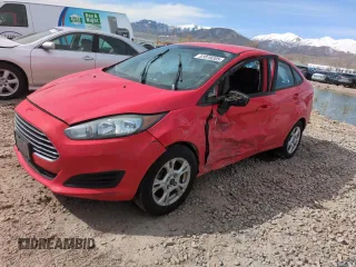 2015 Ford Fiesta SE with VIN 3FADP4BJ8FM199854, listed as a Copart auction lot 51870205 with 168,414 mi miles and Salvage Title. Bid and sale history available at DreamBid. Image 1.