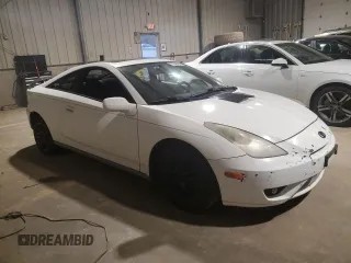2003 Toyota Celica GT with VIN JTDDR32T130163468, listed as a Copart auction lot 83848484 with 150,744 mi miles and Salvage Title. Bid and sale history available at carsss.com. Image 4.
