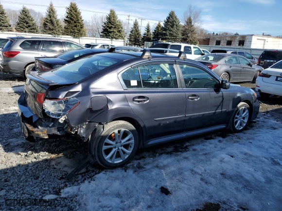 2013 Subaru Legacy 2.5i Premium with VIN 4S3BMBC65D3010567, listed as a Copart auction lot 46512875 with 125,298 mi miles and Clean Title. Bid and sale history available at carsss.com. Image 3.