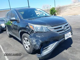 2014 Honda CR-V LX with VIN 3CZRM3H36EG704499, listed as a IAAI auction lot 41966876 with 74,054 mi miles. Bid and sale history available at carsss.com. Image 1.