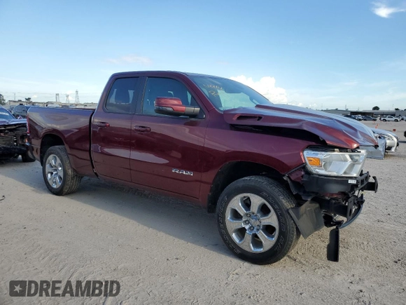 2023 Ram 1500 Big Horn with VIN 1C6SRFBT6PN635883, listed as a Copart auction lot 67903184 with 0 mi miles and Clean Title. Bid and sale history available at carsss.com. Image 4.