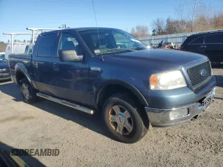 2004 Ford F-150 XLT with VIN 1FTRW14W84KB48403, listed as a Copart auction lot 83243784 with 163,839 mi miles and Clean Title. Bid and sale history available at carsss.com. Image 4.