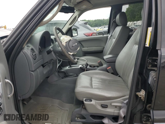 2006 Jeep Liberty Limited with VIN 1J4GL58K36W193043, listed as a Copart auction lot 61285185 with 163,518 mi miles and Salvage title. Bid and sale history available at DreamBid. Image 7.