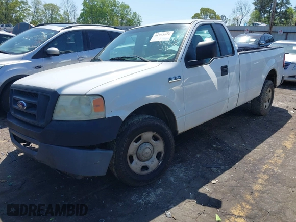 2007 Ford F-150 XL with VIN 1FTRF12257NA06206, listed as a IAAI auction lot 41973920 with 295,169 mi miles and . Bid and sale history available at DreamBid. Image 17.