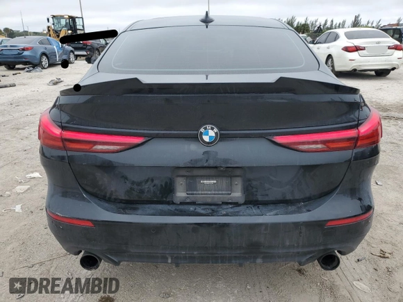 2023 BMW 2 Series 228i with VIN WBA53AK02P7M11964, listed as a Copart auction lot 85851124 with 51,165 mi miles and Salvage Title. Bid and sale history available at carsss.com. Image 6.