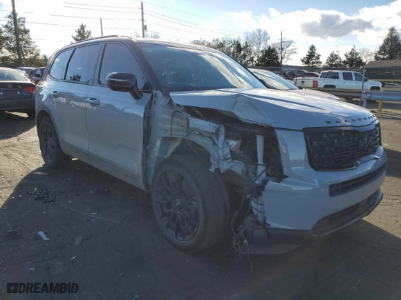 2022 Kia Telluride EX with VIN 5XYP3DHC3NG215711, listed as a Copart auction lot 87397904 with 66,884 mi miles and Salvage Title. Bid and sale history available at carsss.com. Image 4.
