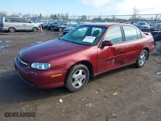 2002 Chevrolet Malibu LS with VIN 1G1NE52J12M577666, listed as a IAAI auction lot 41963454 with 195,399 mi miles. Bid and sale history available at carsss.com. Image 2.