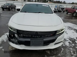 2019 Dodge Charger SXT with VIN 2C3CDXJG6KH730441, listed as a Copart auction lot 87877955 with 50,892 mi miles and Salvage Title. Bid and sale history available at DreamBid. Image 5.