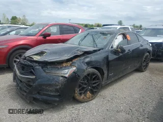 2021 Acura TLX Technology with VIN 19UUB5F45MA005814, listed as a Copart auction lot 56242065 with Not provided miles and Salvage title. Bid and sale history available at DreamBid. Image 1.