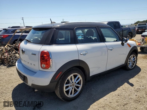 2015 MINI Countryman with VIN WMWZB3C55FWR44759, listed as a Copart auction lot 55836815 with 102,472 mi miles and Salvage title. Bid and sale history available at DreamBid. Image 3.