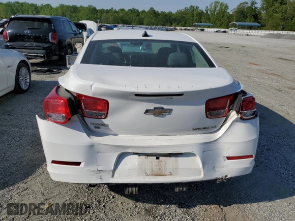 2014 Chevrolet Malibu LS with VIN 1G11B5SL4EF197738, listed as a Copart auction lot 53773195 with 84,985 mi miles and Salvage Title. Bid and sale history available at DreamBid. Image 6.