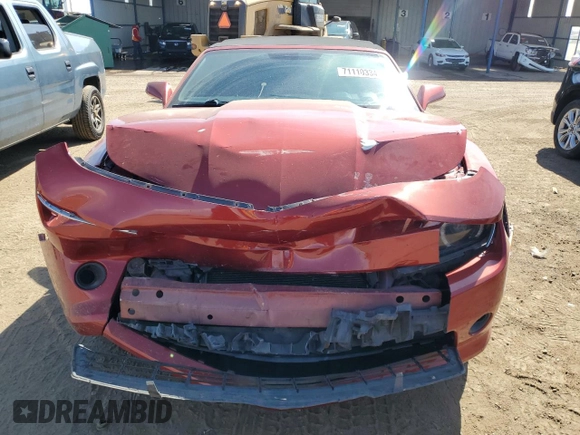 2015 Chevrolet Camaro LT with VIN 2G1FF3D3XF9237830, listed as a Copart auction lot 71110334 with 83,058 mi miles and Salvage Title. Bid and sale history available at carsss.com. Image 5.