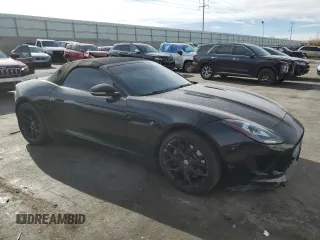 2014 Jaguar F-Type V6 with VIN SAJWA6E7XE8K09479, listed as a Copart auction lot 49477115 with 93,755 mi miles and Salvage Title. Bid and sale history available at DreamBid. Image 4.