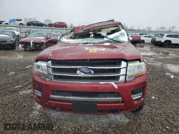 2016 Ford Expedition Max Limited with VIN 1FMJK2AT1GEF07520, listed as a Copart auction lot 48904325 with 188,366 mi miles and Salvage title. Bid and sale history available at DreamBid. Image 5.