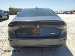 2024 Honda Accord EX-L with VIN 1HGCY2F69RA088066, listed as a Copart auction lot 54985585 with 35,143 mi miles and Salvage title. Bid and sale history available at DreamBid. Image 6.