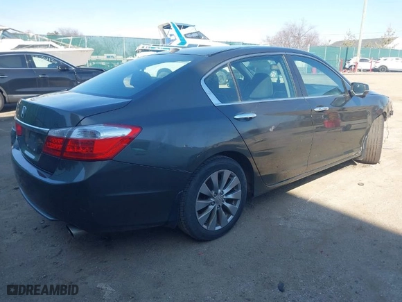 2015 Honda Accord Sedan EX-L with VIN 1HGCR2F85FA005503, listed as a IAAI auction lot 41792284 with 144,404 mi miles. Bid and sale history available at carsss.com. Image 4.