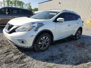 2017 Nissan Murano SL with VIN 5N1AZ2MG7HN159430, listed as a Copart auction lot 52067425 with 113,225 mi miles and Clean Title. Bid and sale history available at carsss.com. Image 1.