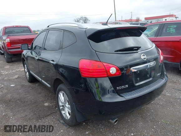 2013 Nissan Rogue S with VIN JN8AS5MV3DW612122, listed as a IAAI auction lot 41972681 with 162,745 mi miles and . Bid and sale history available at DreamBid. Image 3.