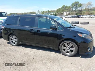 2012 Toyota Sienna SE with VIN 5TDXK3DC7CS262033, listed as a IAAI auction lot 42135817 with 134,546 mi miles and . Bid and sale history available at DreamBid. Image 13.