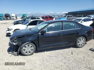 2017 Volkswagen Jetta S z VIN 3VW2B7AJ7HM221099, wystawiony jako Copart lot #57655805 z przebiegiem 123 809 mil mil oraz Szkoda całkowita • Salvage title. Historia ofert i sprzedaży dostępna na DreamBid. Obrazek 1.