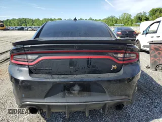 2019 Dodge Charger Scat Pack with VIN 2C3CDXGJ2KH753993, listed as a Copart auction lot 55736725 with 84,816 mi miles and Salvage title. Bid and sale history available at DreamBid. Image 6.
