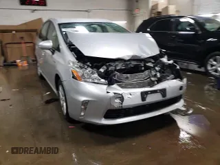2014 Toyota Prius Two with VIN JTDZN3EUXEJ014995, listed as a Copart auction lot 50242315 with 139,184 mi miles and Salvage Title. Bid and sale history available at DreamBid. Image 14.