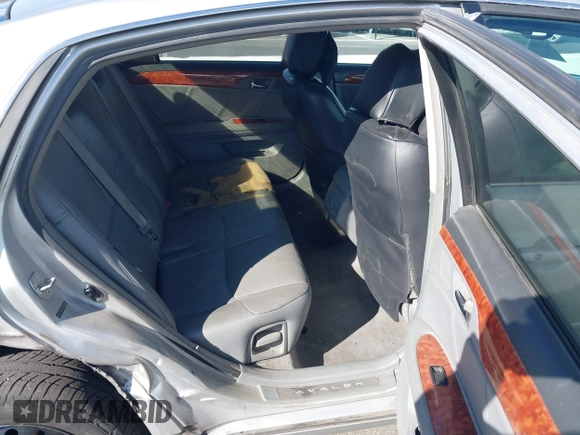 2007 Toyota Avalon XL with VIN 4T1BK36B57U223906, listed as a IAAI auction lot 41591096 with 190,659 mi miles. Bid and sale history available at carsss.com. Image 8.