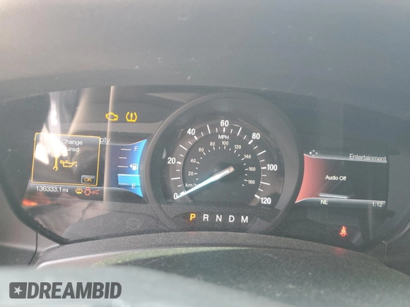 2016 Ford Expedition Max Platinum with VIN 1FMJK1MT7GEF21993, listed as a Copart auction lot 54780575 with 136,333 mi miles and Salvage title. Bid and sale history available at DreamBid. Image 9.