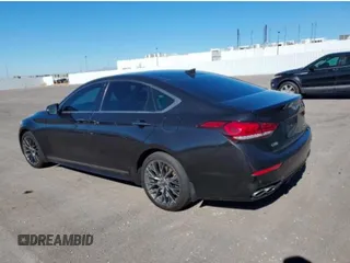 2018 Genesis G80 Sport with VIN KMHGN4JB9JU271815, listed as a Copart auction lot 84330524 with 96,628 mi miles and Clean Title. Bid and sale history available at DreamBid. Image 3.