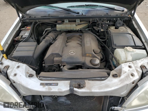 2005 Mercedes-Benz M 500 with VIN 4JGAB75E65A532359, listed as a Copart auction lot 41510825 with 139,916 mi miles and Salvage title. Bid and sale history available at DreamBid. Image 12.