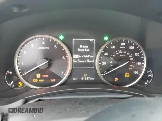 2020 Lexus NX 300 with VIN JTJAARBZ1L2176885, listed as a Copart auction lot 43062925 with 81,627 mi miles and Salvage title. Bid and sale history available at DreamBid. Image 9.