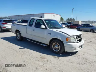 2003 Ford F-150 XL with VIN 2FTRX17273CA82712, listed as a IAAI auction lot 41649838 with 1 mi miles. Bid and sale history available at carsss.com. Image 1.