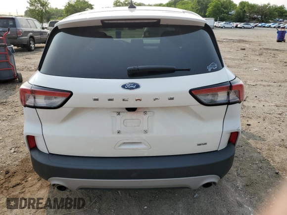 2021 Ford Escape SE with VIN 1FMCU0G63MUA25979, listed as a Copart auction lot 59115355 with 78,166 mi miles and Salvage title. Bid and sale history available at DreamBid. Image 6.