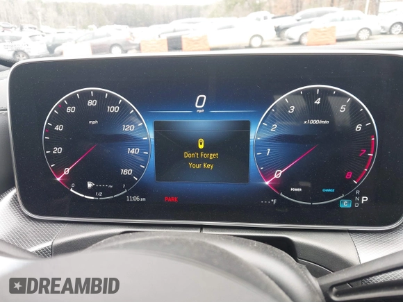 2024 Mercedes-Benz C 300 with VIN W1KAF4GB2RR208526, listed as a IAAI auction lot 41544425 with 3,254 mi miles and . Bid and sale history available at DreamBid. Image 7.