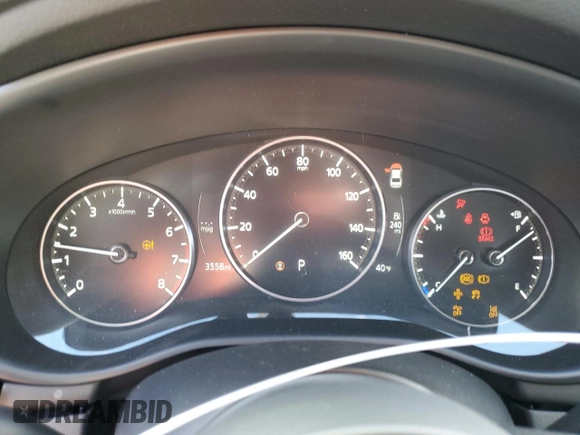 2025 Mazda 3 S Select Sport with VIN JM1BPABM7S1760319, listed as a Copart auction lot 48072345 with 3,558 mi miles and Clean Title. Bid and sale history available at DreamBid. Image 9.