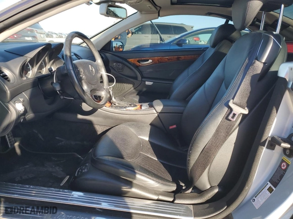 2007 Mercedes-Benz SL-Class 5.5L V8 with VIN WDBSK71F97F119394, listed as a Copart auction lot 87283324 with 134,530 mi miles and Clean Title. Bid and sale history available at carsss.com. Image 7.
