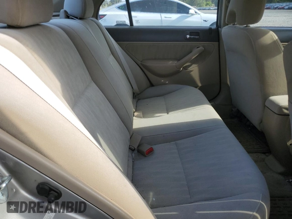 2003 Honda Civic LX with VIN 2HGES16563H533111, listed as a Copart auction lot 55695945 with 85,750 mi miles and Salvage Title. Bid and sale history available at DreamBid. Image 10.