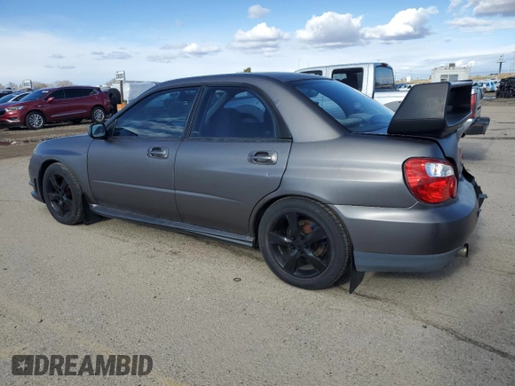 2006 Subaru Impreza i z VIN JF1GD67676G522680, wystawiony jako Copart lot #46356975 z przebiegiem 225 770 mil mil oraz Szkoda całkowita • Salvage title. Historia ofert i sprzedaży dostępna na DreamBid. Obrazek 2.