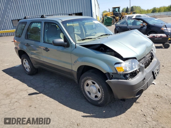 2006 Ford Escape XLS z VIN 1FMYU02Z36KB10195, wystawiony jako Copart lot #53108415 z przebiegiem Nie podano mil oraz Szkoda całkowita • Salvage title. Historia ofert i sprzedaży dostępna na DreamBid. Obrazek 4.