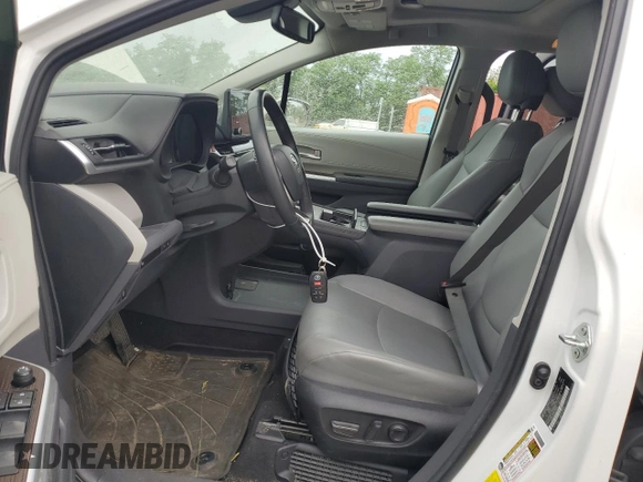 2023 Toyota Sienna XLE с VIN 5TDYRKECXPS147652, выставлен на аукционе Copart как лот 58359105 с пробегом 44 107 миль миль и Списание • Salvage title. История ставок и продаж доступна на DreamBid. Изображение 7.