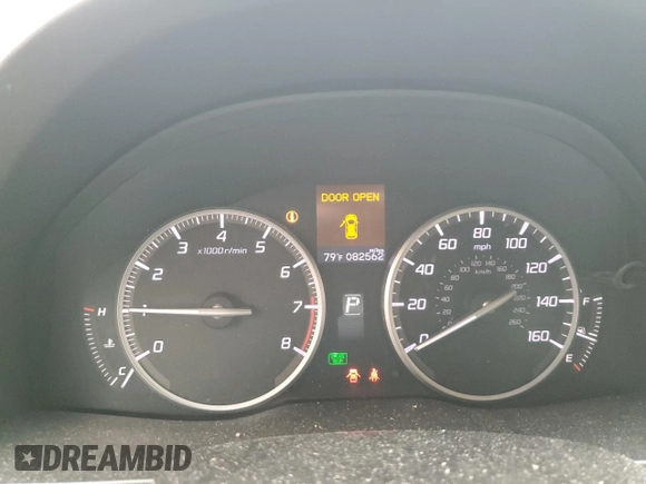 2014 Acura RDX Technology with VIN 5J8TB3H56EL002691, listed as a Copart auction lot 60891335 with 82,562 mi miles and Salvage title. Bid and sale history available at DreamBid. Image 9.