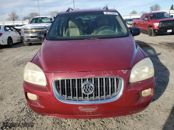 2005 Buick Terraza CXL with VIN 5GADV33L95D171437, listed as a Copart auction lot 87419284 with NaN miles and Salvage Title. Bid and sale history available at carsss.com. Image 5.