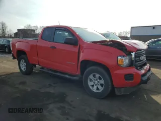 2016 GMC Canyon 4WD SLE with VIN 1GTH6BE35G1153171, listed as a Copart auction lot 46257205 with 11,608 mi miles and Salvage Title. Bid and sale history available at carsss.com. Image 4.